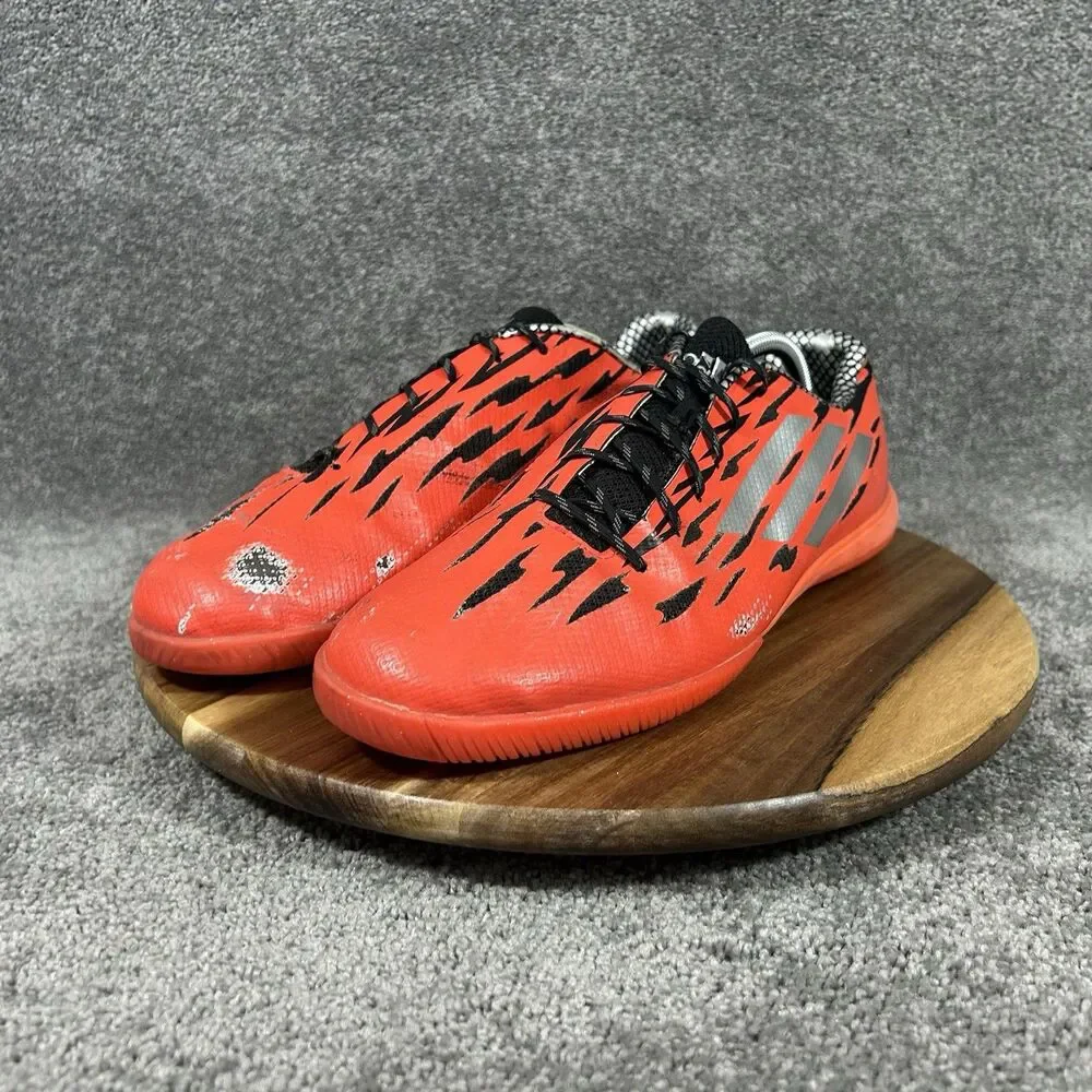 Adidas FreeFootball Speedtrick B23945 Men's Size 12 Red Indoor Soccer Shoes Used